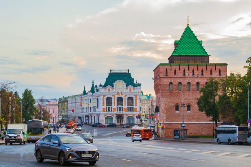 Create meme: Nizhniy Novgorod, Nizhny Novgorod kremlin, the city of nizhny novgorod