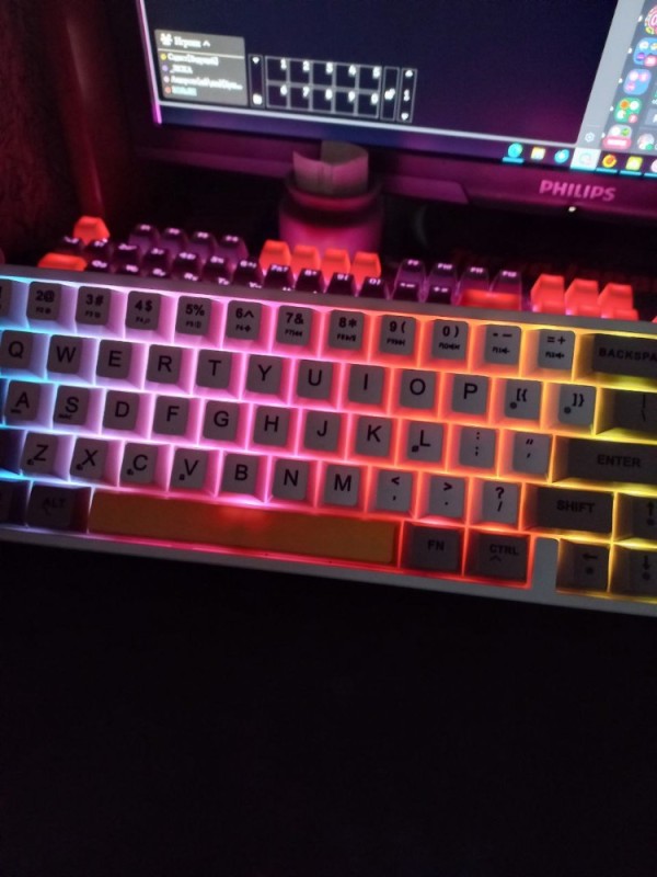 Create meme: mechanical gaming keyboard, the keyboard is mechanical, computer 