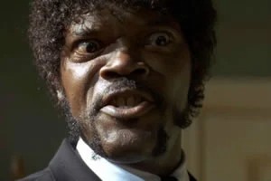 Create meme: samuel jackson pulp fiction, Samuel l Jackson pulp fiction, Samuel L. Jackson