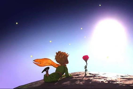 Создать мем: маленький принц антуан де сент экзюпери, le petit prince, маленький принц роза