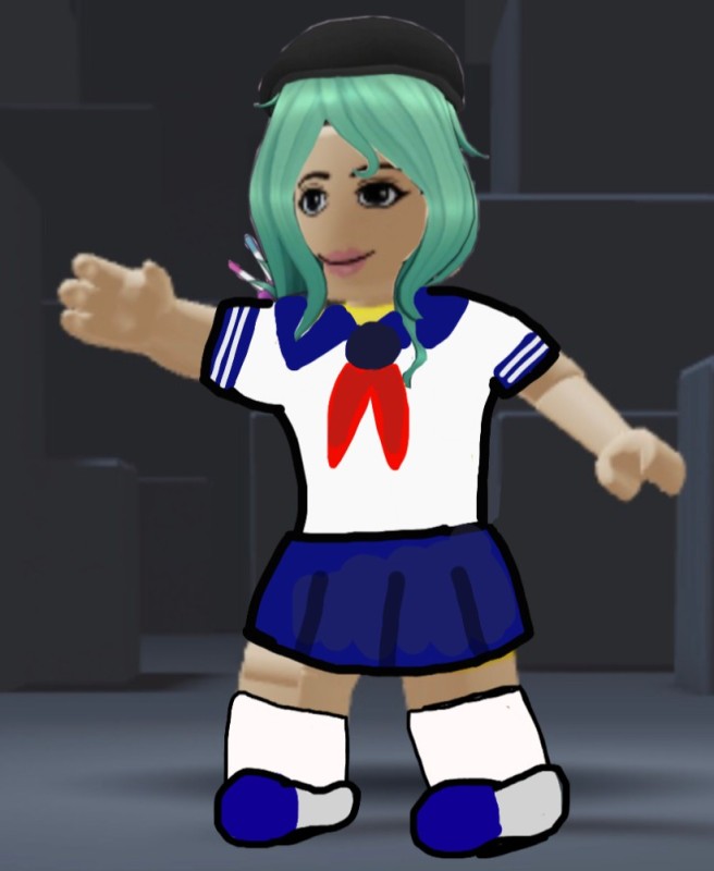 Create meme: yandere simulator characters, Pippi osu yandere simulator, simulator andere