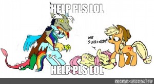 Create Meme Fluttershy Sad Discord Applejack Mlp Fim Pictures Meme Arsenal Com