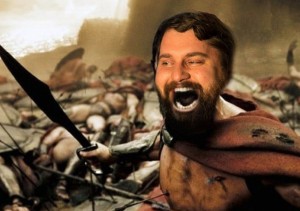 Create meme: brutal actors of Hollywood, leonidas, brutal