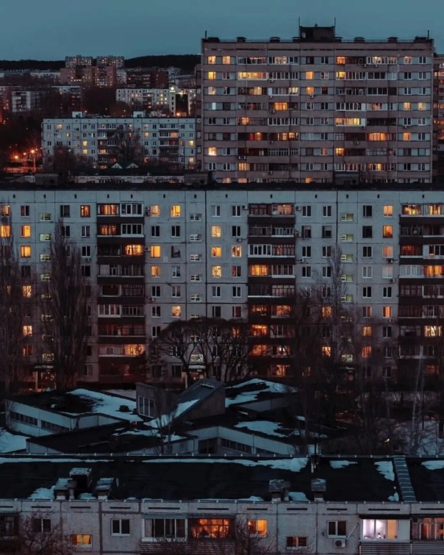 Создать мем: пейзаж городской, эстетика панельных домов, панельные дома эстетика