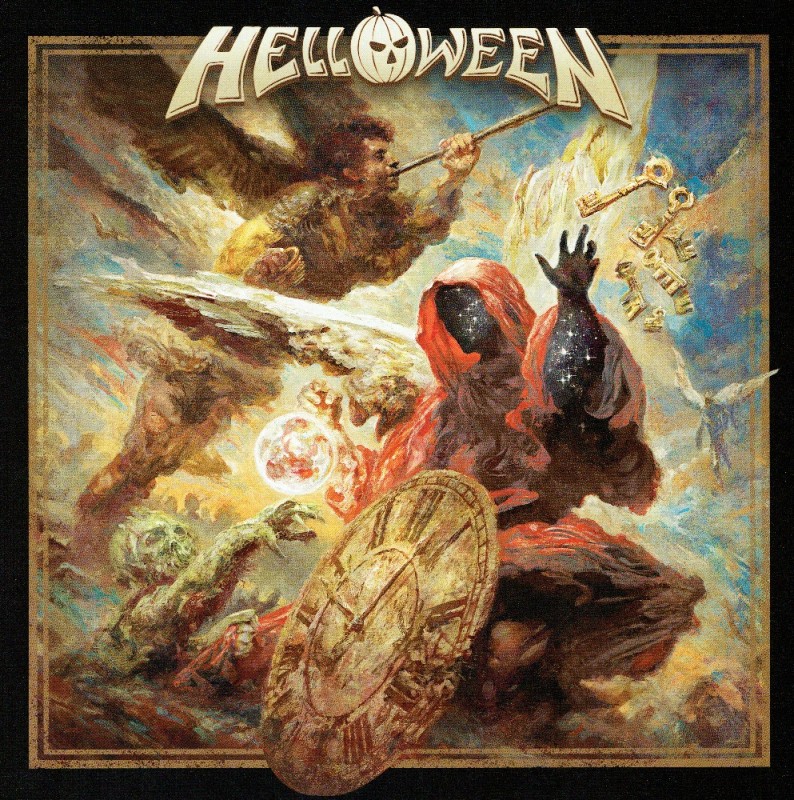 Создать мем: helloween 2021 обложка 2cd, helloween 2021 обложка, helloween группа 2021 новый альбом