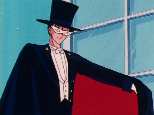 Create meme: sailor moon tuxedo mask, tuxedo mask, Sailor Moon Tuxedo Mask 1992