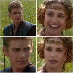 Create meme: Anakin Skywalker and Padme Meme, anakin and padme meme, Star wars Anakin and Padme