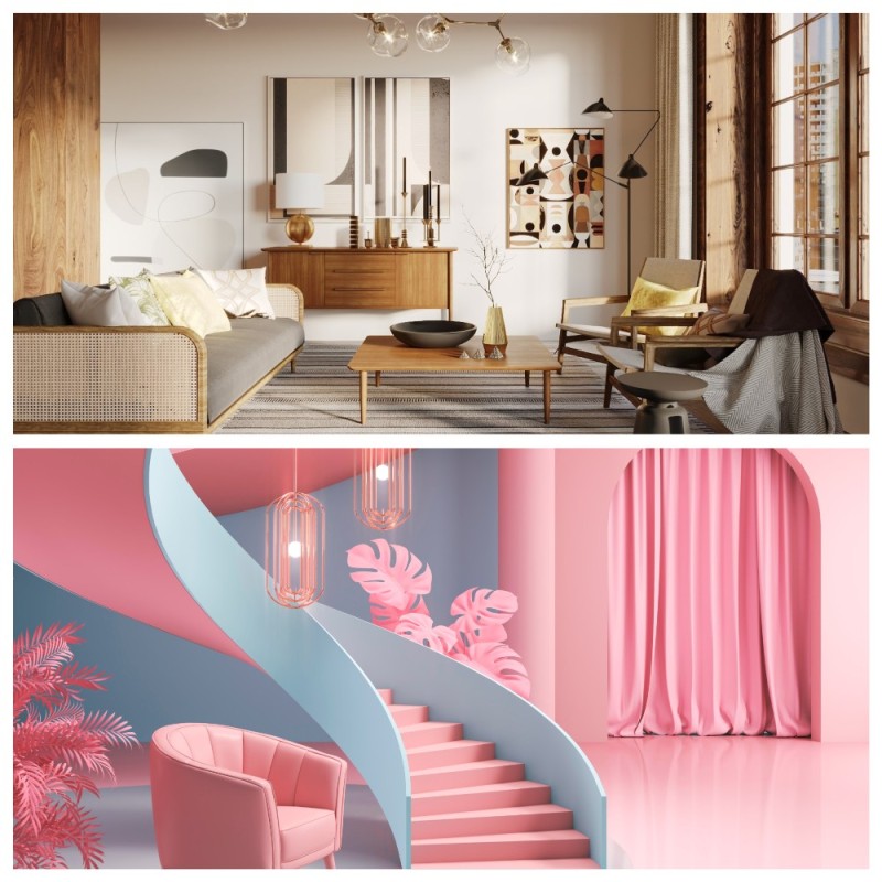 Create meme: interior design, glamour in the interior, the style of glamour in the interior