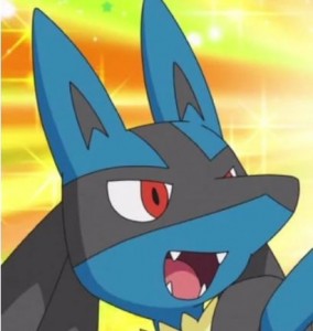 Create meme: lucario, pokemon