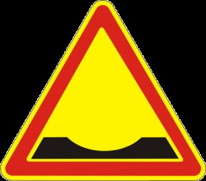 Создать мем: знак 1 10, дорожні знаки, warning