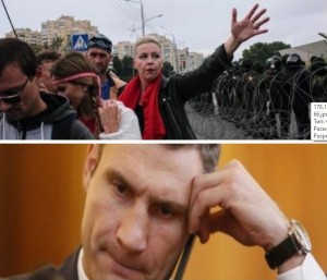 Create meme: Klitschko is the mayor, memes, Klitschko tired bridge