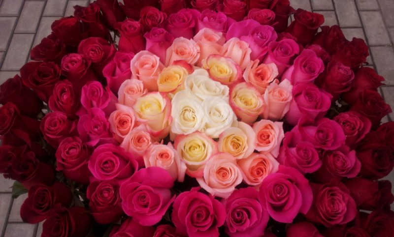 Создать мем: букет розовых роз, розовые розы, цветы букет роз