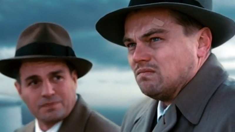 Create meme: DiCaprio shutter island meme, meme DiCaprio shutter island, Leonardo DiCaprio meme of shutter island