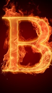 Create meme: fire letter s, letters, fire letter b