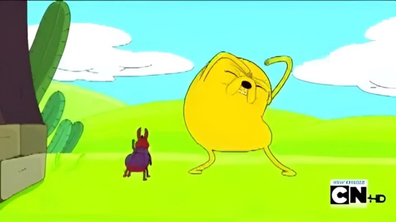 Create meme: beetle dancer adventure time, Adventure time Jake is dancing, dancing jake