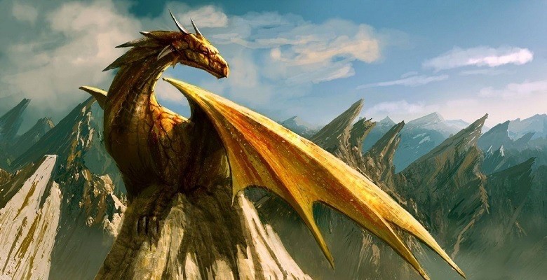 Create meme: dragon fantasy, dragon art, dragon dragon