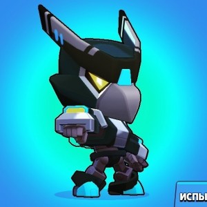 Создать мем: mecha crow brawl stars, бравл старс тёмный ворон меха, mecha