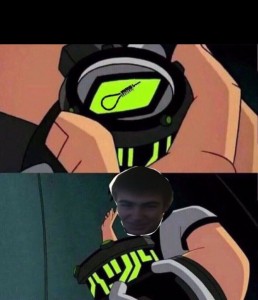 Create meme: dank memes, Ben 10 meme, hero time meme