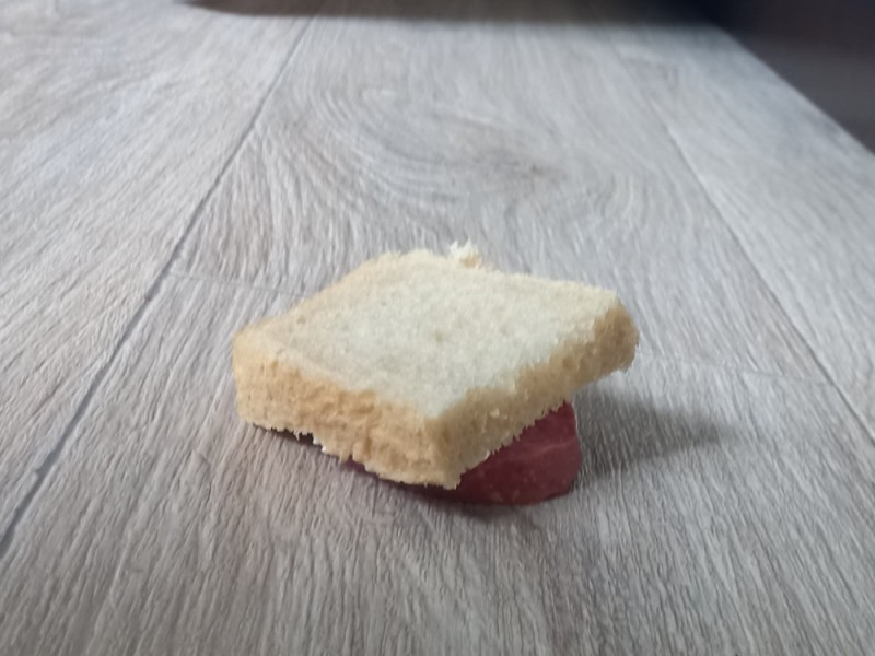 Create meme: a sandwich with bacon , closed sandwich with cheese and sausage, a nibbled sandwich