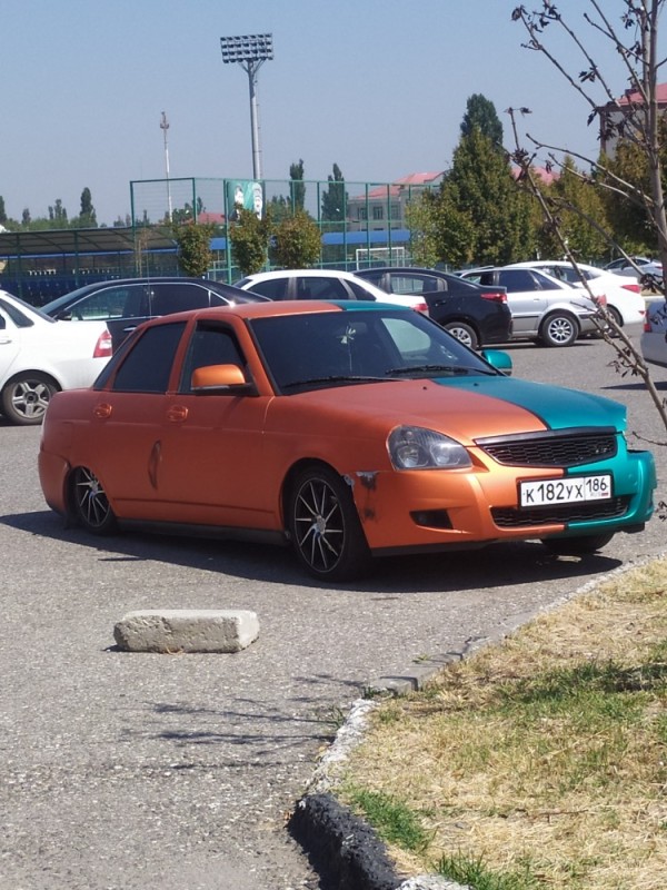 Создать мем: приора даг стайл, lada priora turbo, тюнингованная лада приора