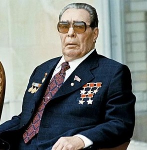 Create meme: Leonid Brezhnev