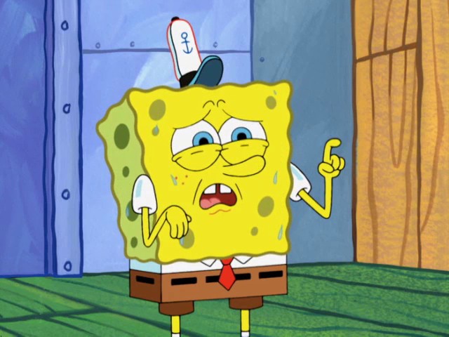 Create meme: Spongebob Stanley with squarepants, SpongeBob Squarepants Season 8, SpongeBob sneezes