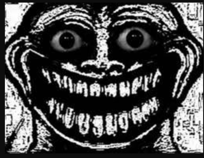 Scary troll face. Троллфейс страшный. Страшный троллыейс. Страшные лица Trollface. Страшный ТРОЛЛИНГ.