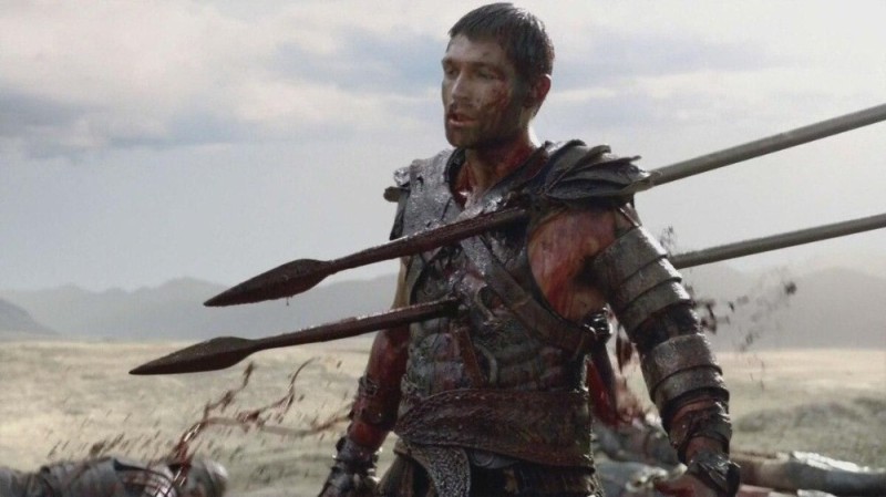 Create meme: death of spartacus, spartacus season 3, Spartacus