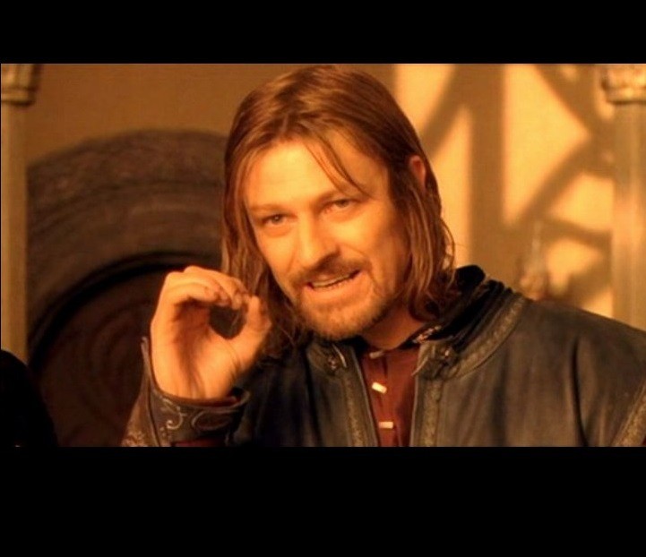 Create meme: you cannot just take the meme, meme Lord of the rings Boromir, the Lord of the rings Boromir