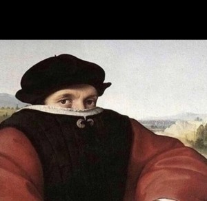 Создать мем: ренессанс картины мемы, Portrait of Sir Thomas More, рафаэль санти мем
