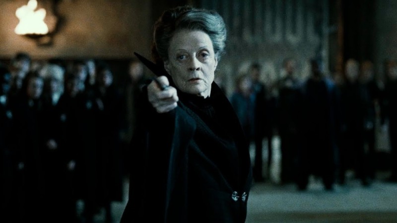 Create meme: Harry Potter , Minerva McGonagall from Harry Potter, McGonagall harry potter