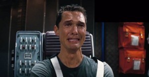 Create meme: Matthew McConaughey interstellar, Matthew McConaughey interstellar, interstellar Matthew McConaughey crying