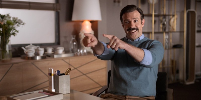 Create meme: Jason sudeikis ted Lasso, TV series ted lasso, Jason sudeikis entertainment weekly