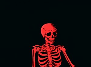 Создать мем: skeleton, фонк 666 скелеты, обои скелет оранжевые