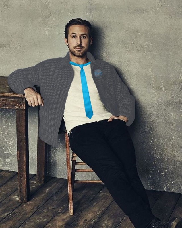 Create meme: actor Ryan Gosling, Ryan Gosling La La land, Ryan Gosling photo shoot