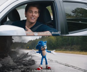 Create meme: sonic the hedgehog movie, sonic the hedgehog