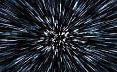 Create meme: hyperspace, the speed of light, warp effect