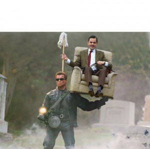 Create meme: terminator with coffin, terminator Arnold, terminator 3 Schwarzenegger