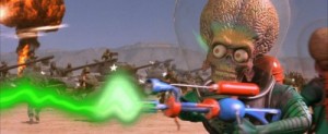 Create meme: Mars attacks