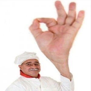 Create meme: meme chef