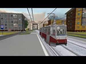 Create meme: simulator tram