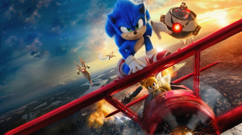 Создать мем: sonic the hedgehog 2 фильм, sonic the movie 2, sonic the hedgehog 2 в кино