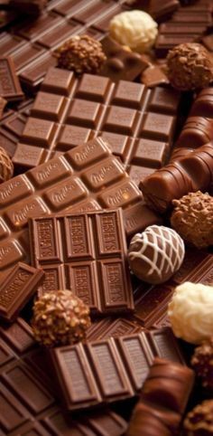 Create meme: beautiful chocolates, a lot of candy, chocolate is different
