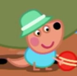 Create meme: peppa pig , peppa pig kangaroo Joey, cartoon peppa pig 