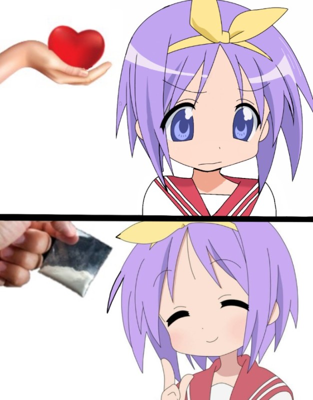 Create meme: anime lucky star , lucky star anime, Tsukasa's lucky star