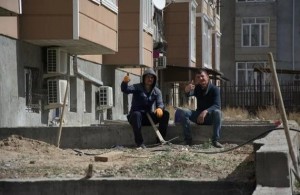 Create meme: the landscaping of the yard, migrant workers, yard