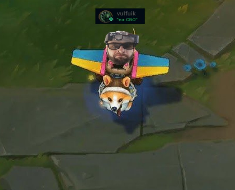 Create meme: League of Legends of Corky on Corgi, Fizz corgi, corgi crusts