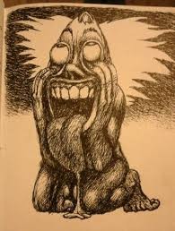 Create meme: artist Kevin Keele, troll drawing, figure 