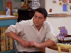 Create meme: Dumb Joanie Tribbiani