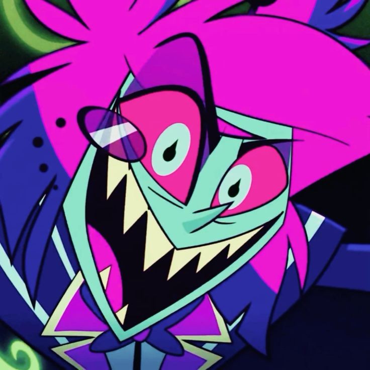 Create meme: the hotel hasbeen, Alastor hotel hazbin, Hazbin Alastor Neon hotel